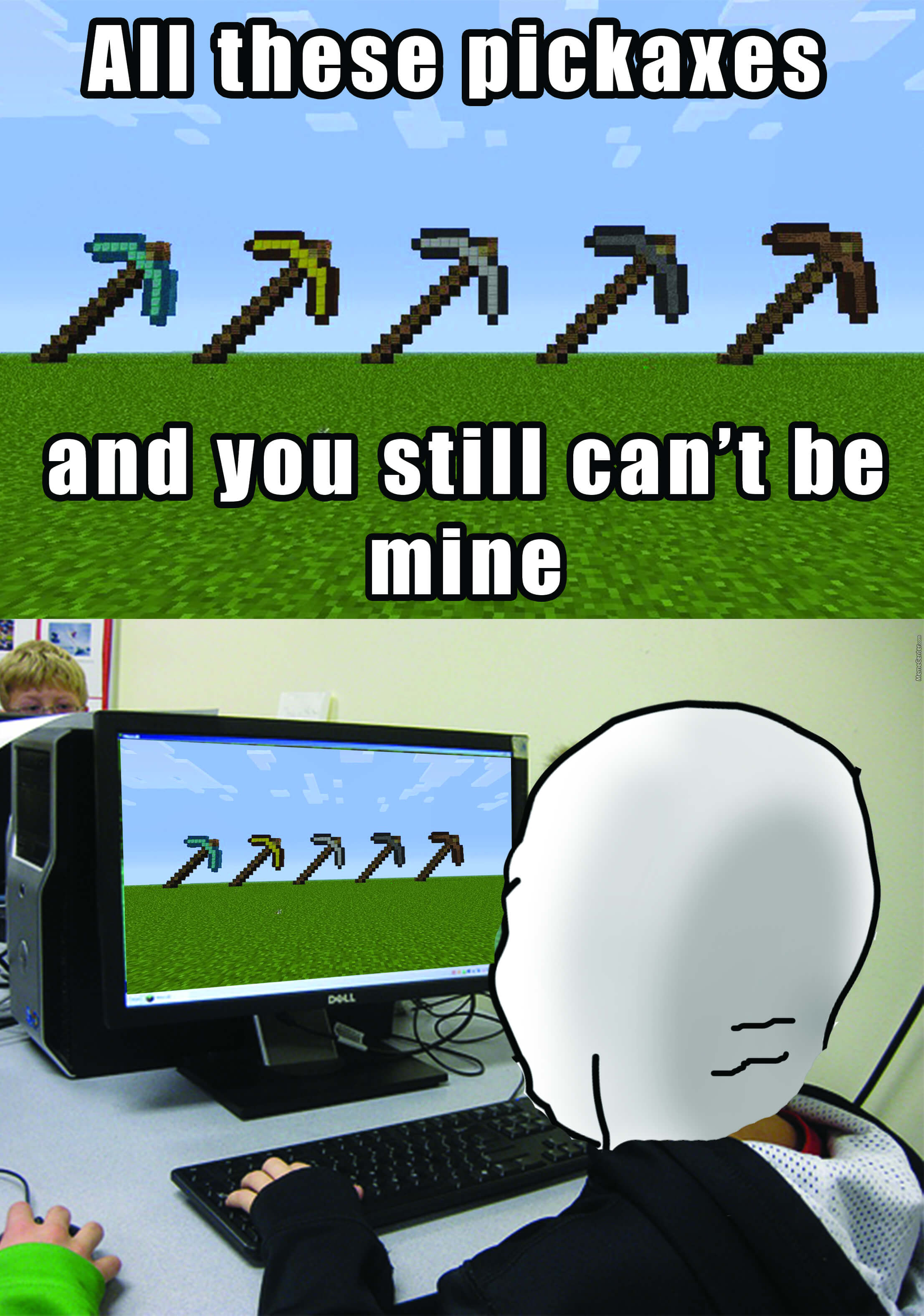Minecraft Memes Quickmeme Minecraft Memes Minecraft Minecraft Logic ...