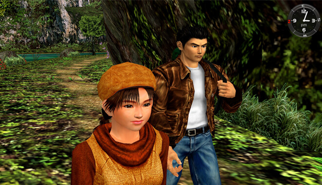 Shenmue 2 Gameplay - Great Open World Map