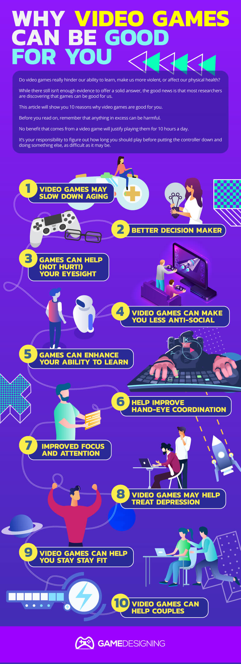 what makes a good video game