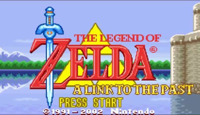 GBA - Legend of Zelda: A Link to the Past with Four Swords