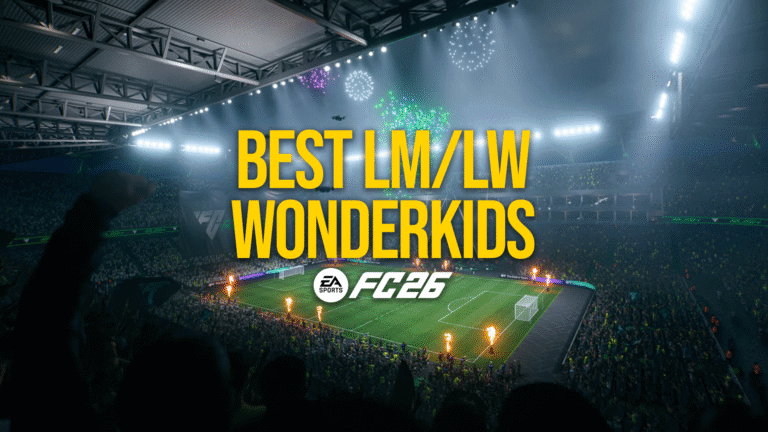 EA FC 26 Best LM/LW Wonderkids & Youth Players for Career Mode