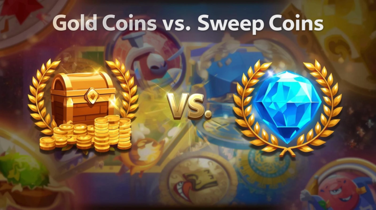 Sweepstakes Casino Coins Explained: Gold vs. Sweep Coins